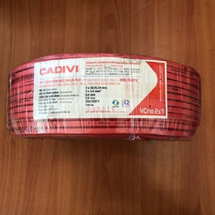 Dây điện Vcmo 2x1.0 Cadivi