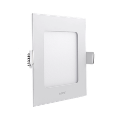 LED Panel âm trần nhôm mặt vuông 6W MPE SPL-6