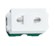 Ổ Cắm Đơn Panasonic WEV1081SW/WEV1081-7SW Dòng Wide