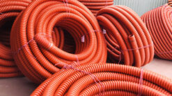 Ống nhựa xoắn HDPE màu cam phi 110/90